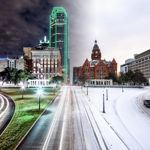 Image of the Week – Dallas Snowpocalypse